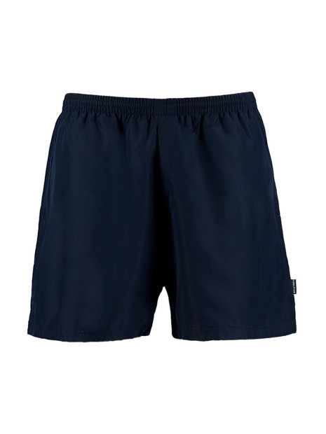 KUSTOM KIT Classic Fit Plain Short bleu marine personnalisable