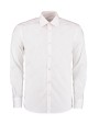 Chemise personnalisable KUSTOM KIT Slim Fit Business Shirt LS