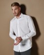 Chemise personnalisable KUSTOM KIT Slim Fit Business Shirt LS