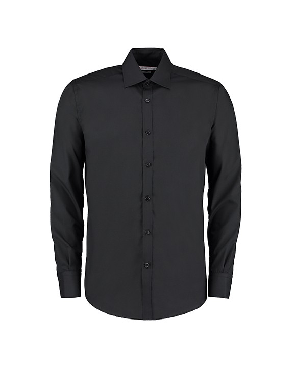 Chemise personnalisable KUSTOM KIT Slim Fit Business Shirt LS