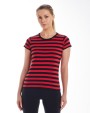 MANTIS WOMEN'S STRIPY T T-Shirt personalisierbar