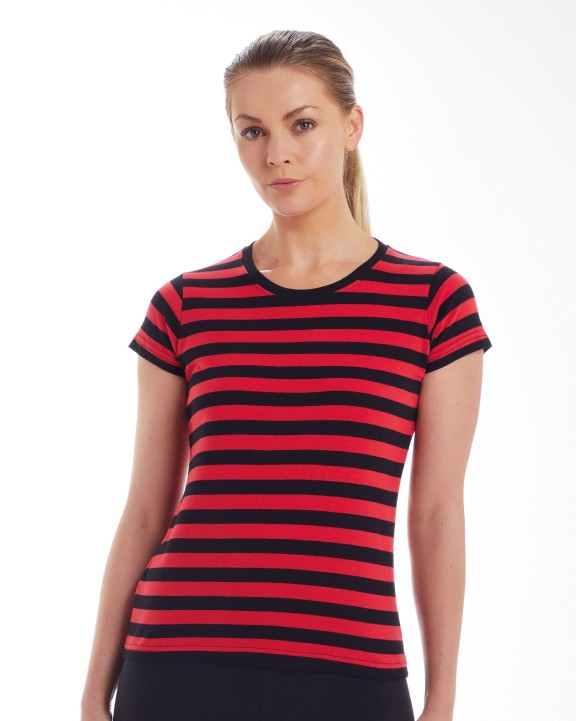 MANTIS WOMEN'S STRIPY T T-Shirt personalisierbar