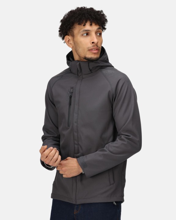 Softshell personnalisable REGATTA Repeller Lined Hooded Softshell