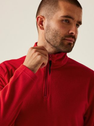Micro Zip Neck Fleece