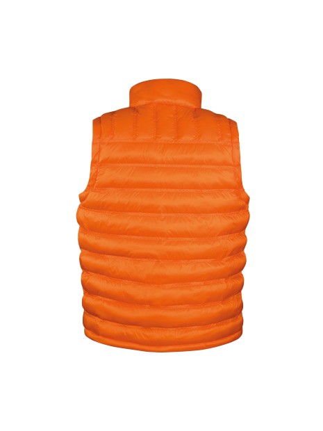 RESULT ICE BIRD PADDED GILET orange personnalisable