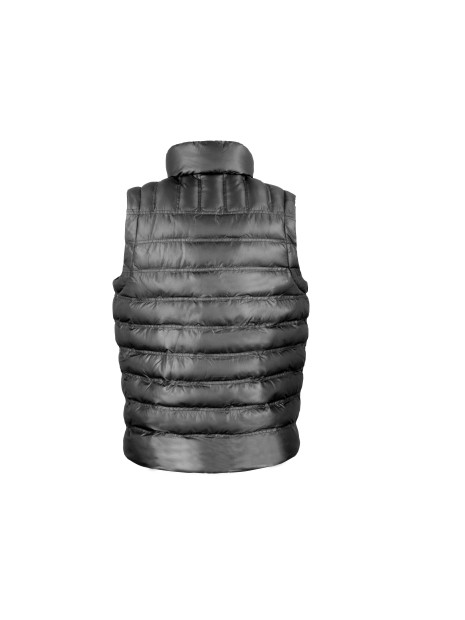 RESULT ICE BIRD PADDED GILET noir personnalisable