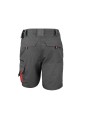RESULT TECHNICAL SHORTS gris/noir personnalisable