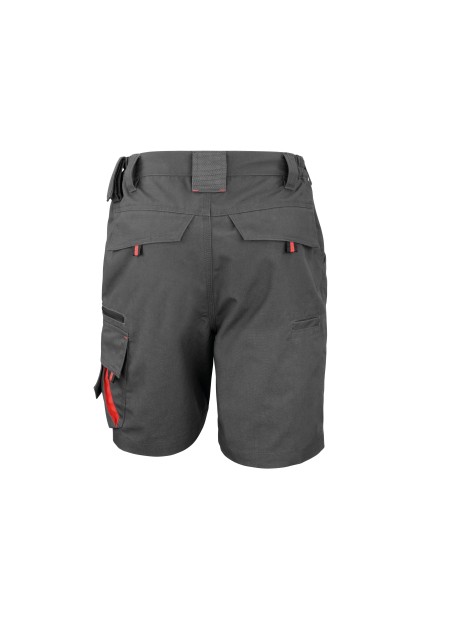RESULT TECHNICAL SHORTS gris/noir personnalisable