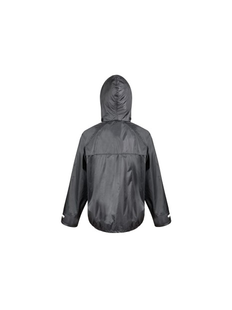 RESULT RAIN JACKET noir personnalisable