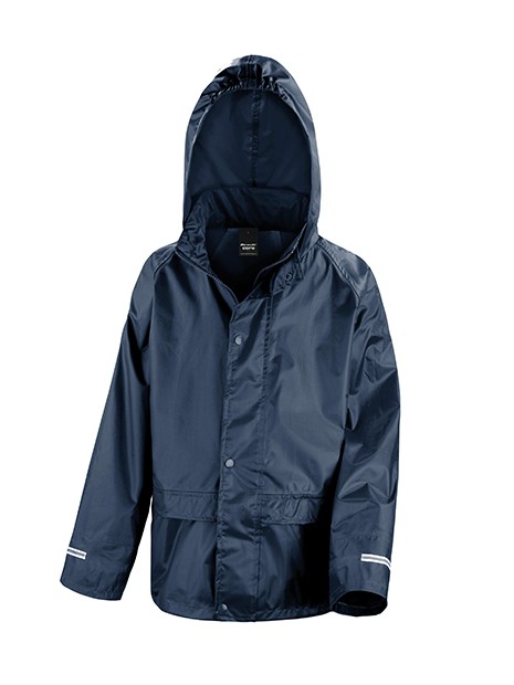 RESULT Junior Stormdri Jacket bleu marine personnalisable