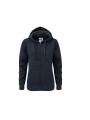 RUSSELL LADIES' AUTHENTIC ZIPPED HOOD JACKET bleu marine personnalisable