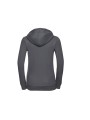 RUSSELL LADIES' AUTHENTIC ZIPPED HOOD JACKET gris convoi personnalisable