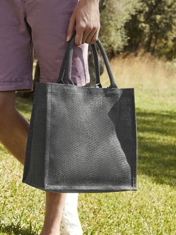 WESTFORDMILL JUTE MIDI TOTE