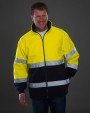 YOKO Fluo 2-Tone Fleece Jacket Polar Fleece personalisierbar