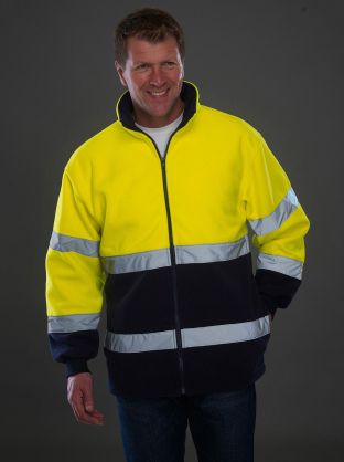 Fluo 2-Tone Fleece Jacket
