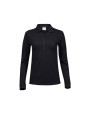 TEE JAYS LADIES LUXURY STRETCH LONG SLEEVE POLO Poloshirt personalisierbar
