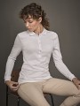 Polos à personnaliser TEE JAYS LADIES LUXURY STRETCH LONG SLEEVE POLO 