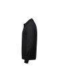 TEE JAYS LUXURY STRETCH LONG SLEEVE POLO noir personnalisable