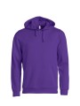 CLIQUE Basic Hoody Bright lilac personnalisable