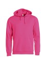 CLIQUE Basic Hoody Bright cerise personnalisable