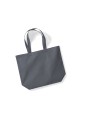 WESTFORDMILL Sac shopping en coton gris graphite personnalisable