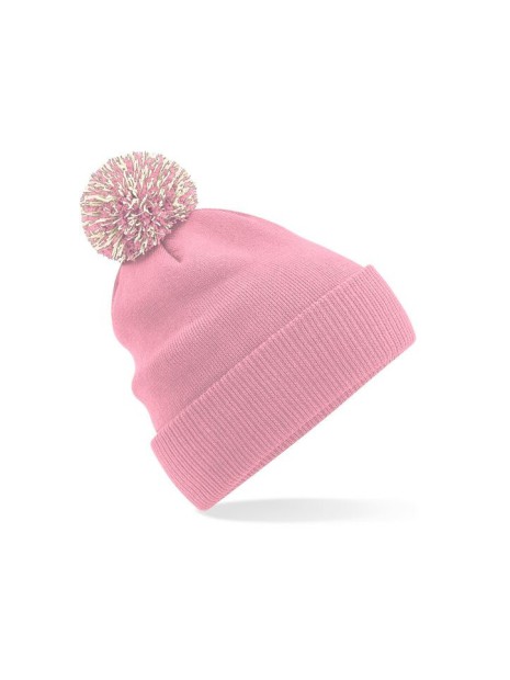BEECHFIELD Bonnet Snowstar® dusky pink/beige personnalisable