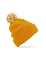 BEECHFIELD Bonnet Snowstar® mustard/off white personnalisable