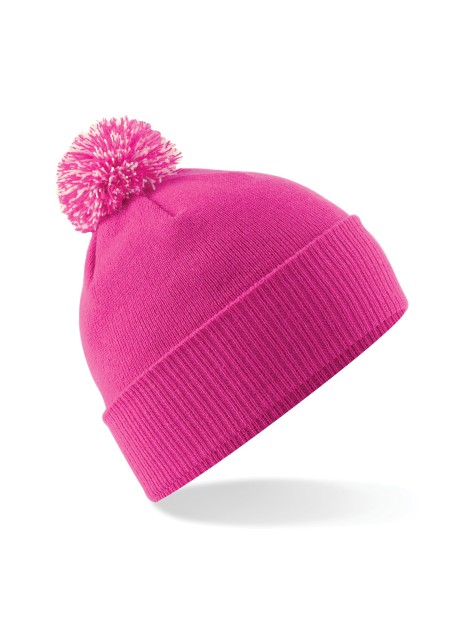 BEECHFIELD Bonnet Snowstar® Fuchsia/Off White personnalisable