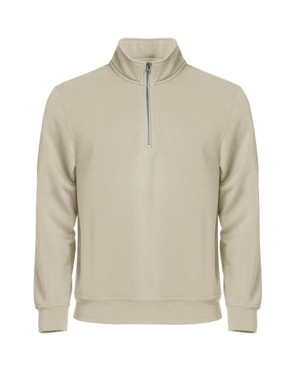 CLIQUE Basic Half Zip Sweatshirt personalisierbar