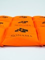 Gilets de sécurité à personnaliser FLUOFLASH Safety Pocket orange fluo