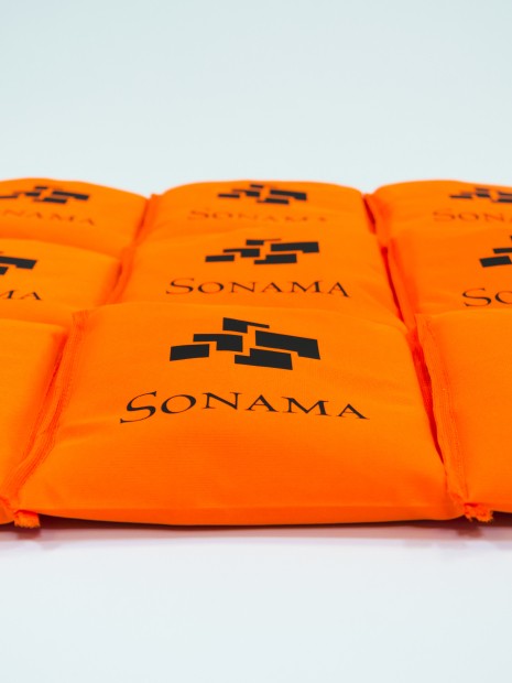 Gilets de sécurité à personnaliser FLUOFLASH Safety Pocket orange fluo