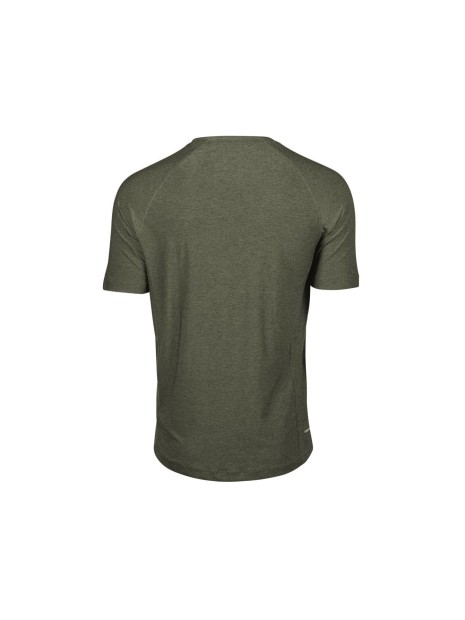 TEE JAYS COOLDRY TEE olive melange personnalisable