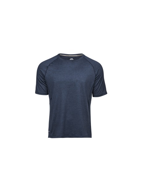 TEE JAYS COOLDRY TEE navy melange personnalisable