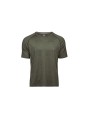 TEE JAYS COOLDRY TEE olive melange personnalisable