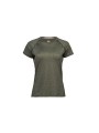 TEE JAYS WOMENS COOLDRY TEE olive melange personnalisable