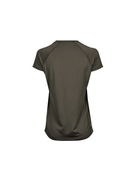 TEE JAYS WOMENS COOLDRY TEE deep green personnalisable