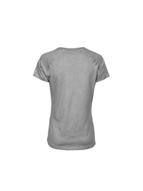TEE JAYS WOMENS COOLDRY TEE gris chiné personnalisable