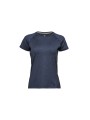 TEE JAYS WOMENS COOLDRY TEE navy melange personnalisable