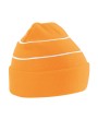 BEECHFIELD Enhanced-Viz Knitted Hat flo orange personnalisable