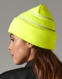 Bonnet, Écharpe & Gant personnalisable BEECHFIELD Enhanced-Viz Knitted Hat