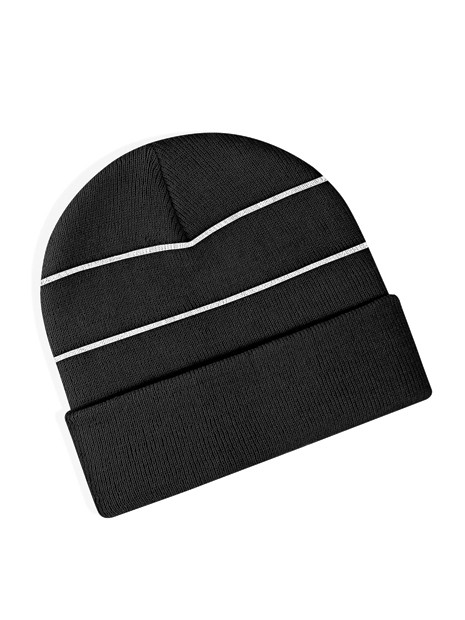 BEECHFIELD Enhanced-Viz Knitted Hat noir personnalisable