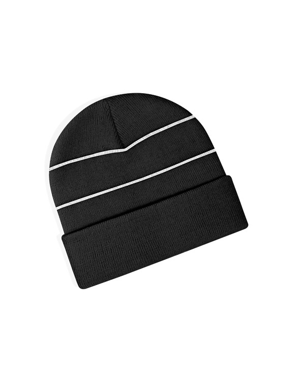 Bonnet, Écharpe & Gant personnalisable BEECHFIELD Enhanced-Viz Knitted Hat