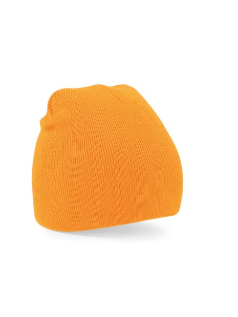 BEECHFIELD Bonnet Beanie original Pull-On fluorescent orange personnalisable