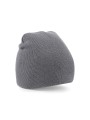 BEECHFIELD Bonnet Beanie original Pull-On gris graphite personnalisable