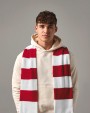 BEECHFIELD Streifenschal Stadium Mütze, Schal & Handschuh personalisierbar