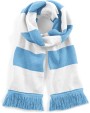 BEECHFIELD Streifenschal Stadium Mütze, Schal & Handschuh personalisierbar