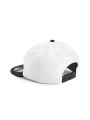 BEECHFIELD YOUTH SIZE SNAPBACK blanc/noir personnalisable