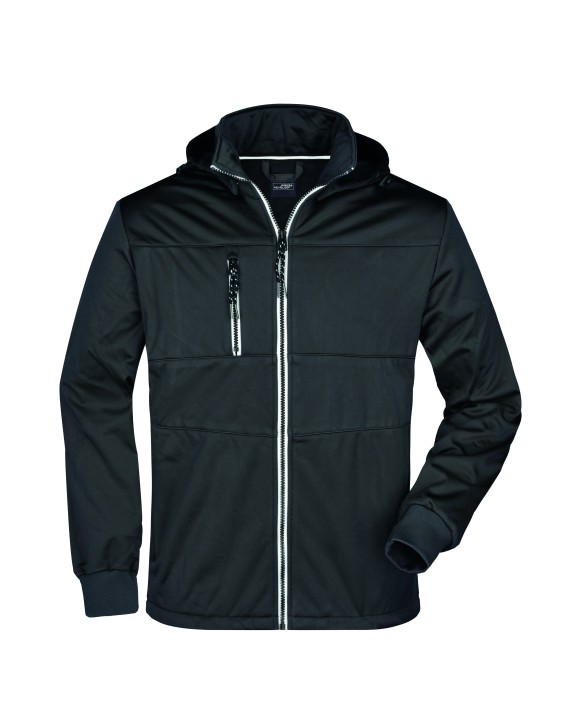 Softshell personnalisable JAMES & NICHOLSON Men´s Maritime Softshell-Jacket