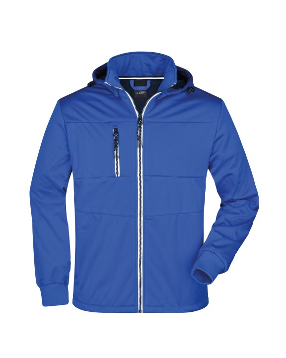 Softshell personnalisable JAMES & NICHOLSON Men´s Maritime Softshell-Jacket