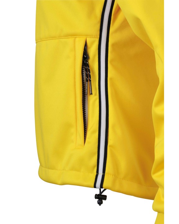 Softshell personnalisable JAMES & NICHOLSON Men´s Maritime Softshell-Jacket